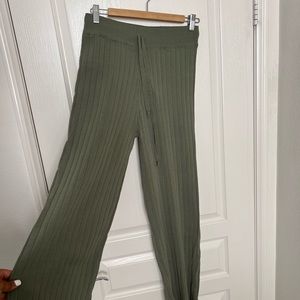 Olive lounge pants